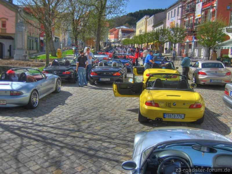 Segnungsstau von Hinten