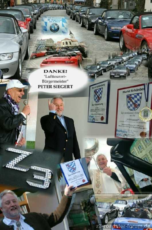 Für unseren Tourort Bürgermeister