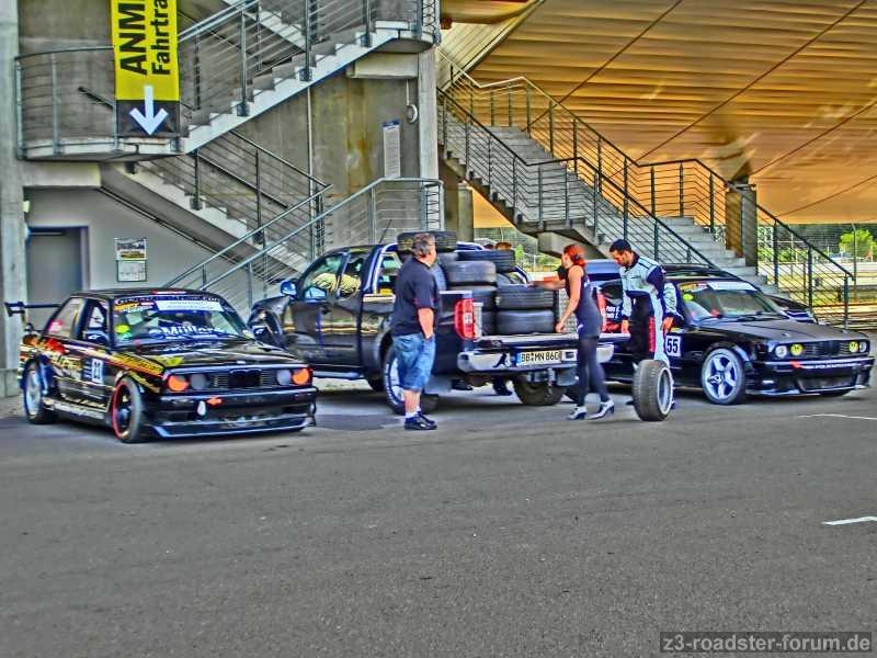 Hockenheim Driftchallenge Ersatzreifen