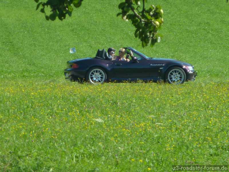 Uwe & Barbara auf der grünen Wiese