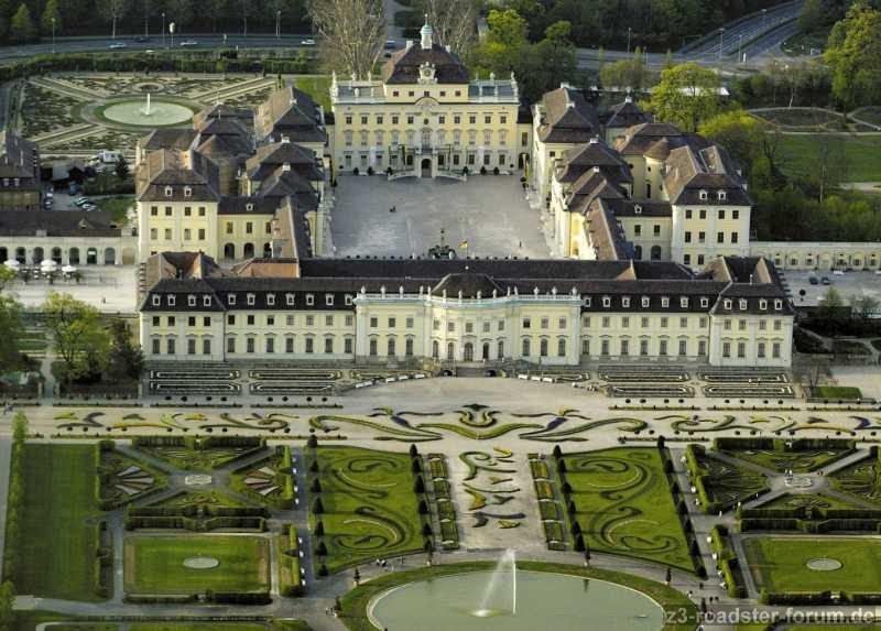 Schloss Ludwigsburg / Südansicht