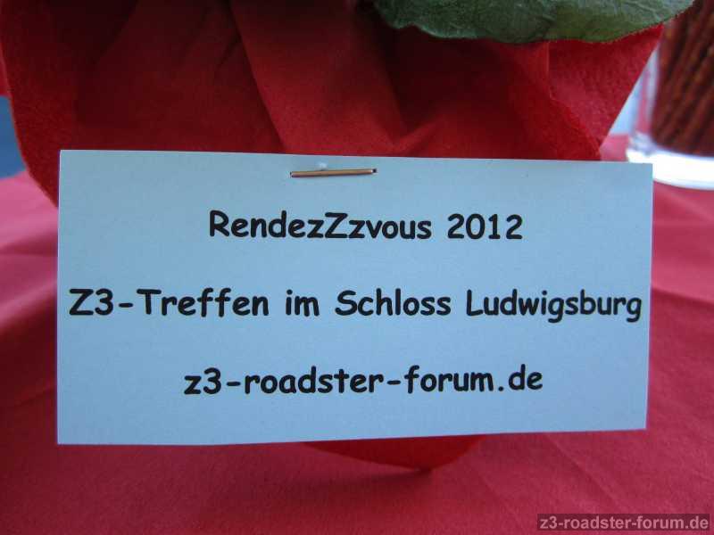 RendezZzvous 2012 - Tischdeko 2