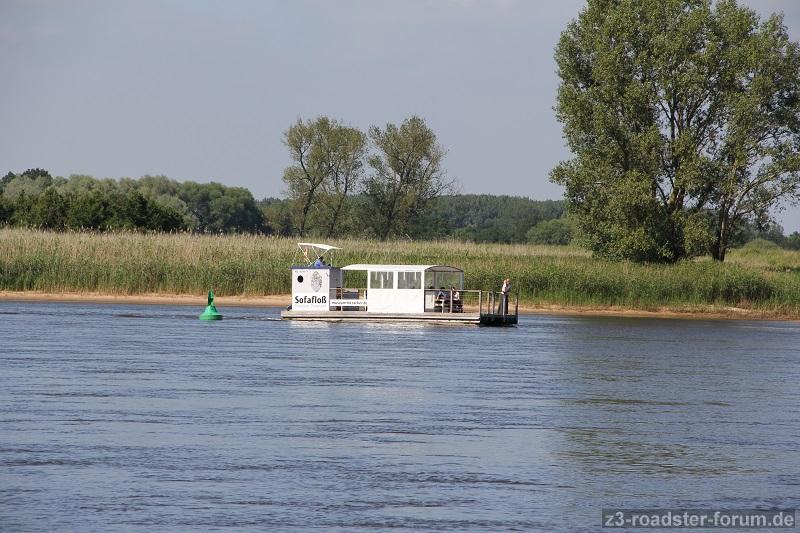8 Sofafloß - Elbtour am 18. Juni 2017
