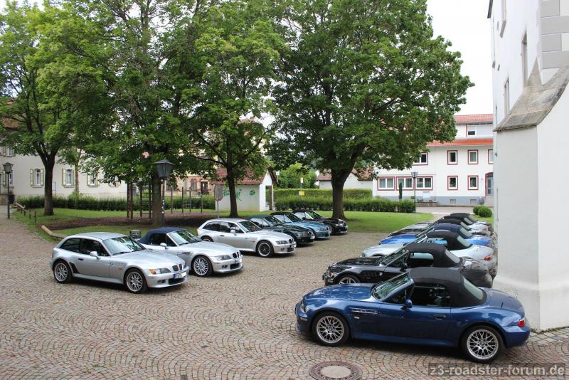 Treffen Schloßplatz Trochtelfingen 30.07.2023
