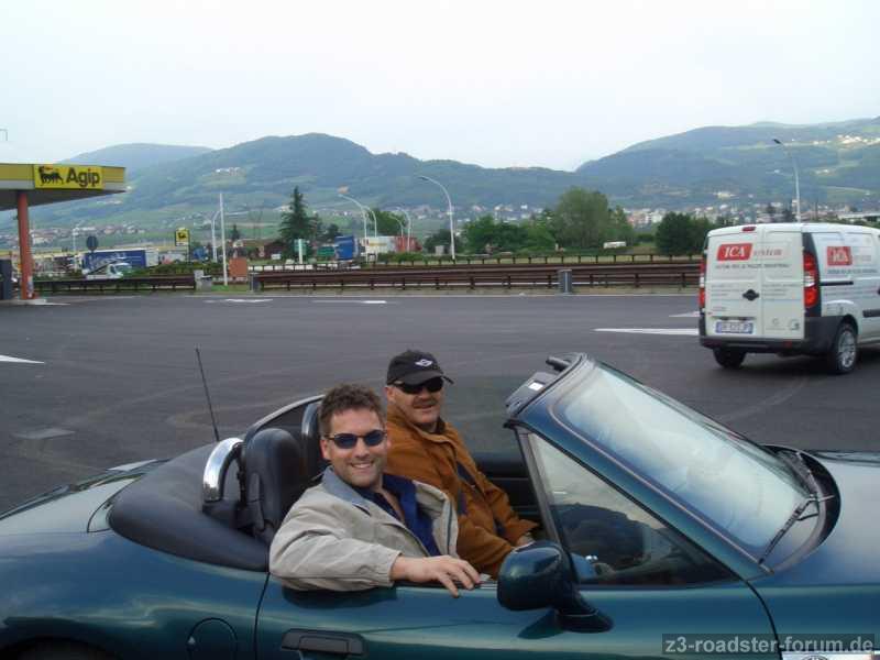 Oldtimer gucken Mille Miglia u Gardasee