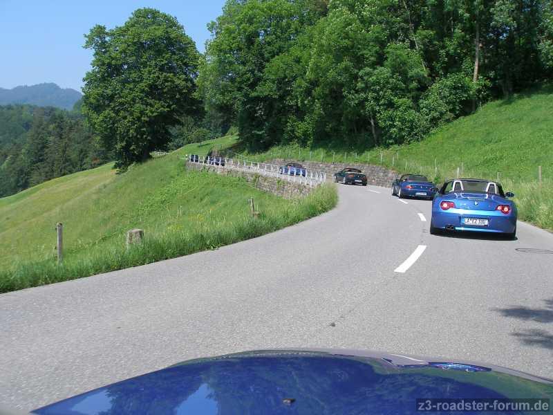 beim "hochschlängeln" zur schwägalp...