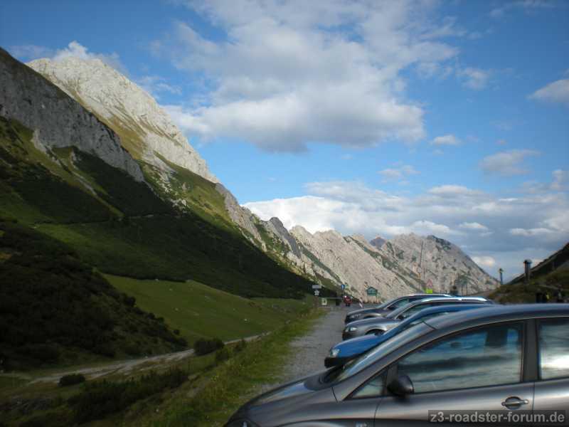 Himmel übern Hahntennjoch