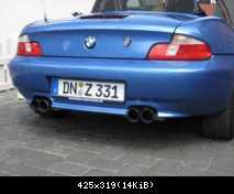 neuer auspuff