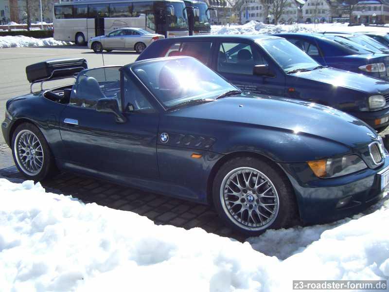 Mein Z3 im Schnee