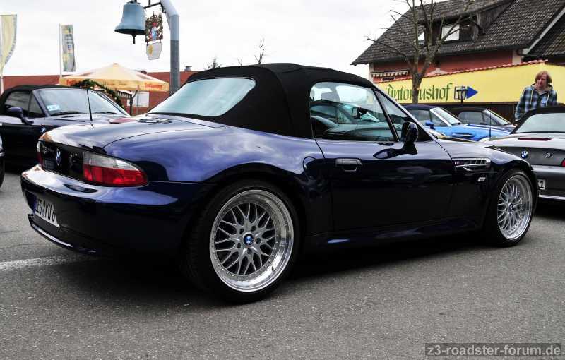 Mein blauer Flitzer