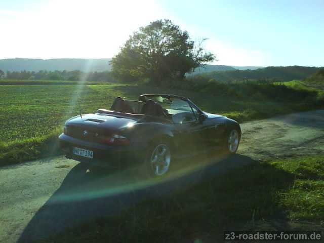 Alex´s BMW Z3 mit Landschaft