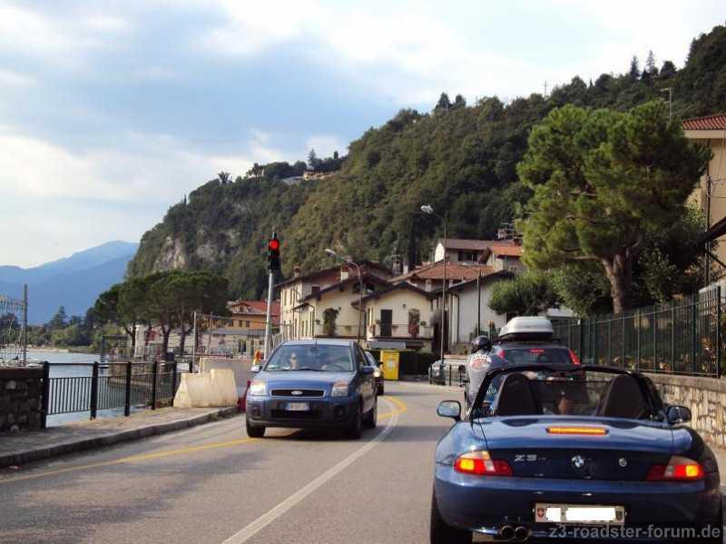 Entlang beim Lago di Como