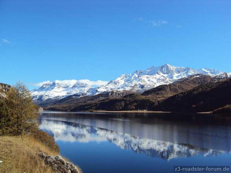 Zwischen Malojapass und St.Moritz
