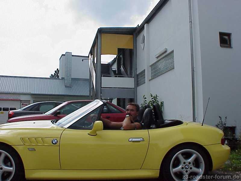 mein Yellow Z3 und ich