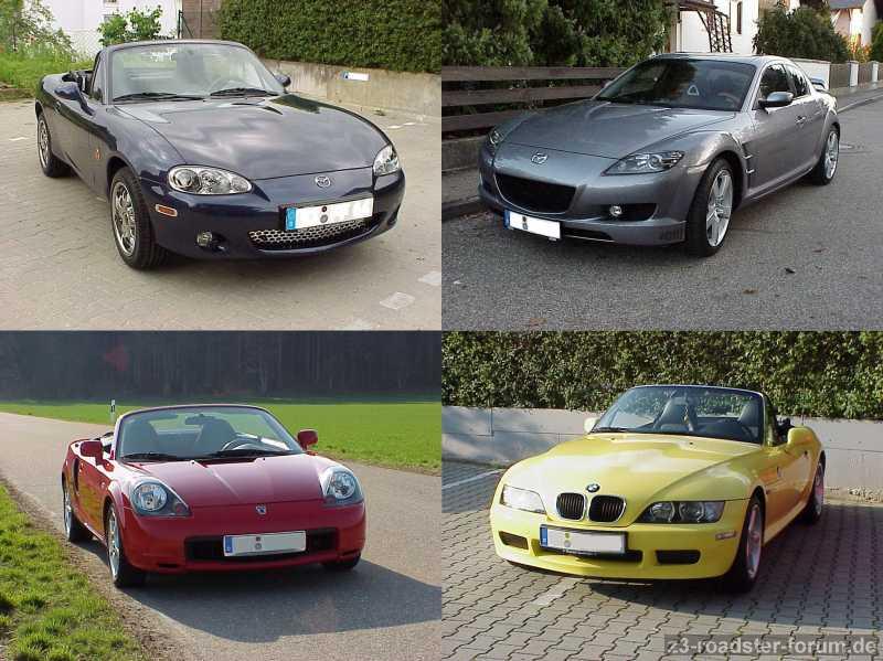 meine drei Ex & mein Aktueller Liebling :-)