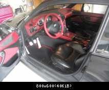 Neues Lenkrad in Rot