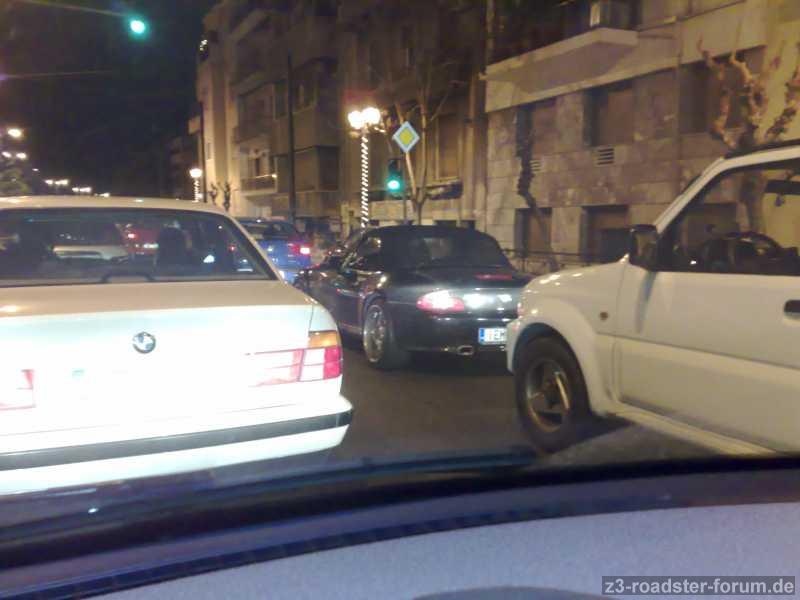 In Athen...leichter Verkehr...
