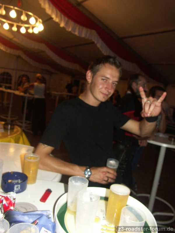 und schon wieder ein Bierchen in der Hand