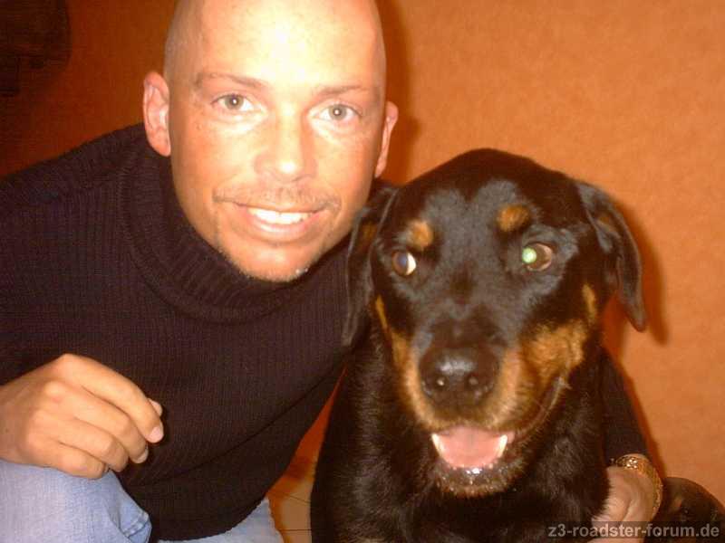 Mit meiner Rotti-Schmusebacke