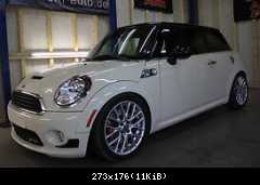 Mini John Cooper Works Aerodynamik Glasdach