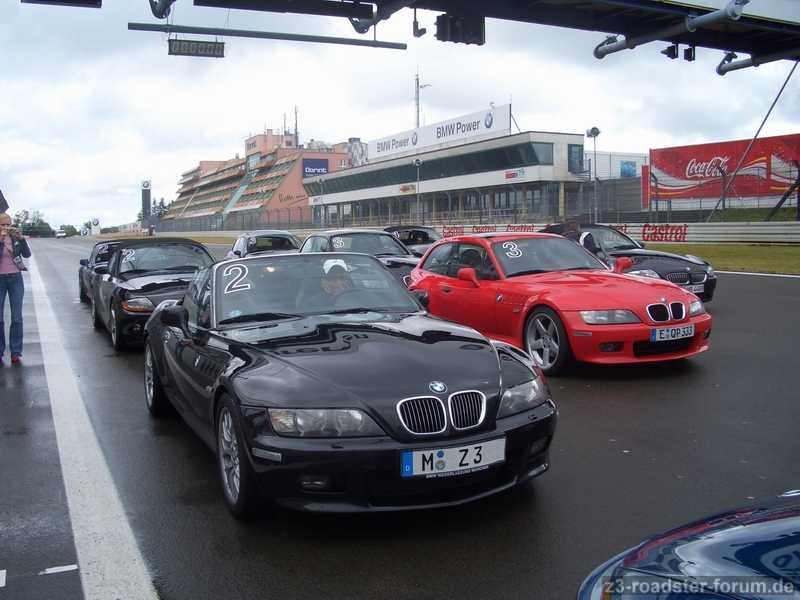 ZZZ vor seiner ersten Runde Nürburgring...