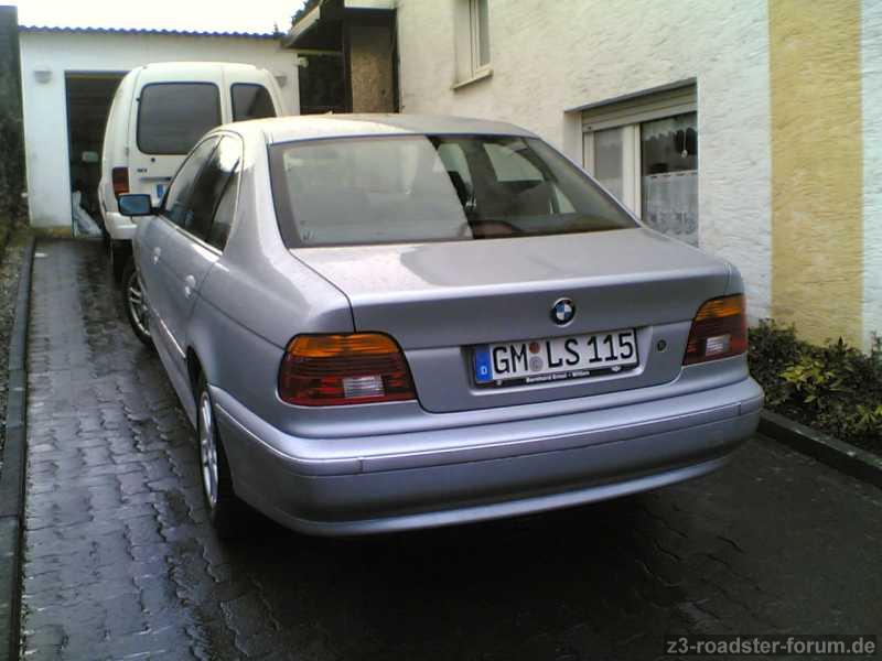 Mein früherer E39 zuhause