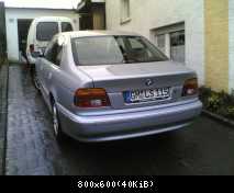 Mein früherer E39 zuhause