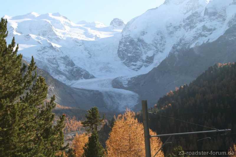 Morteratschgletscher bei St. Moritz