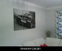 Triptichon "mein Zetti für´s Wohnzimmer"