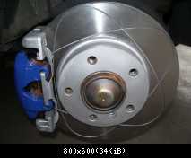 Bremssattel lackiert mit Foliatec