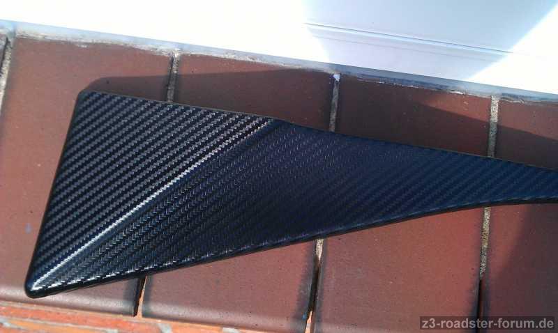 Seitenteil Tür Carbon
