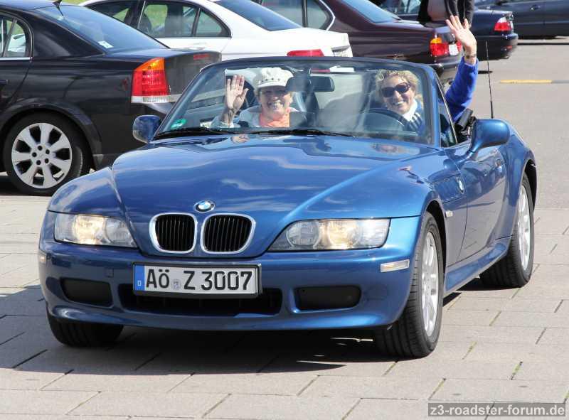 Die erste Fahrt im  Z3  :-) für meine Mom