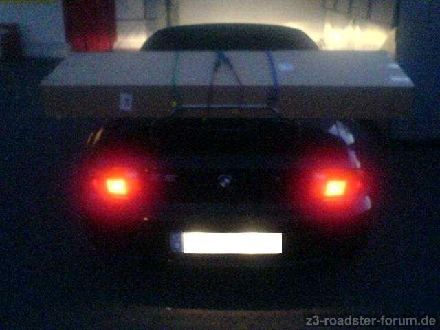 SchwerlastZetti bei Nacht