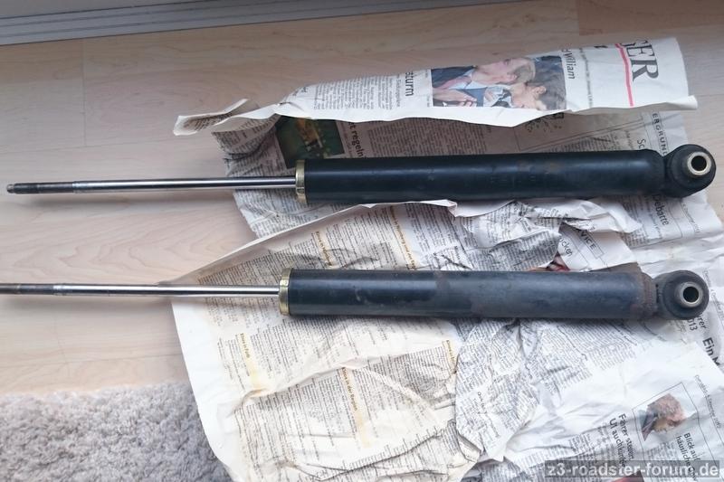 Stoßdämpfer hinten