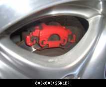 bremssatel hinten