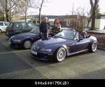 Melanie und Gerald beim Brunch-Treff in Iserlohn.