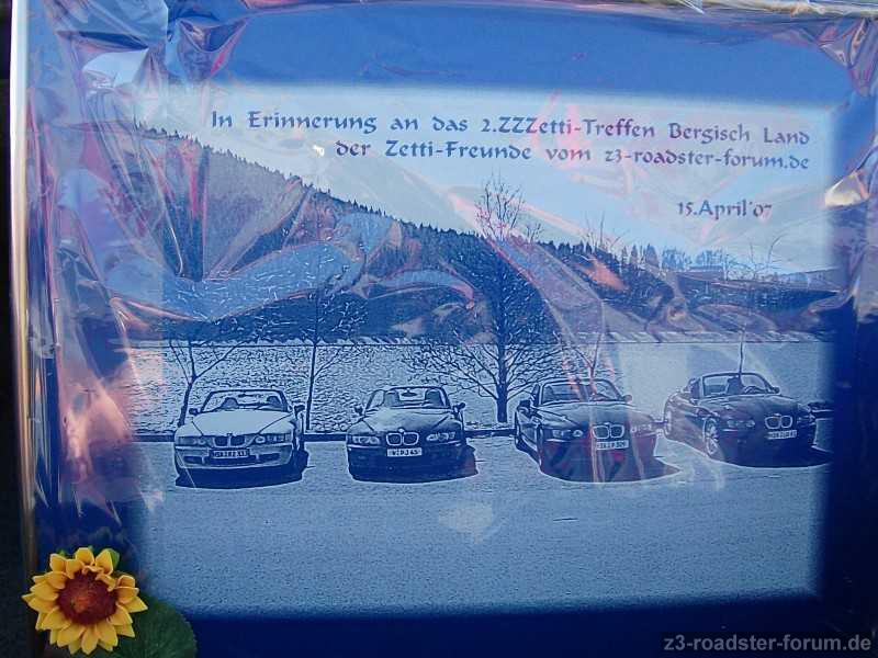 Unser Präsent im Namen des z3-roadster-forum