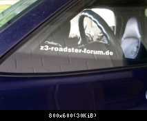 z3-roadster-forum.de Aufkleber 1