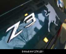 Z3 Schriftzug