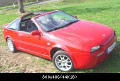 Mein Zweitwagen Nissan 100 NX