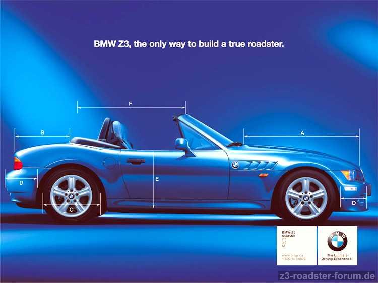 Werbung BMW Z3 roadster