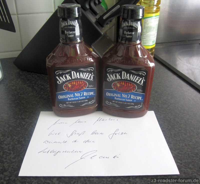 ZZZ Politur Jack Daniel,s Barbecue Sauce Orginal No.7 Recipe