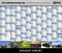 Jahreskalender 2014