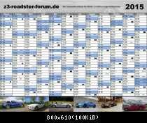 Jahreskalender 2015