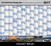 Jahreskalender 2017