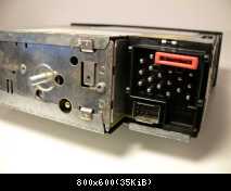 Business CD Radio II - rückseitiger CD-Wechsler-Anschluss für Bluetooth Module