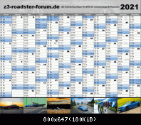 Jahreskalender 2021