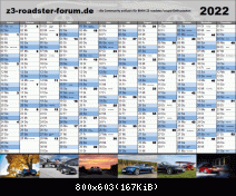 Jahreskalender 2022