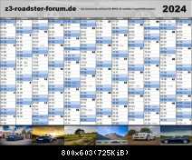 Jahreskalender 2024