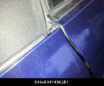 Verdeckdichtung rechts